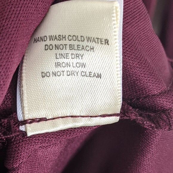 Altar'd State Maroon Lace Mini Dress Women's Medium - Picture 6 of 12